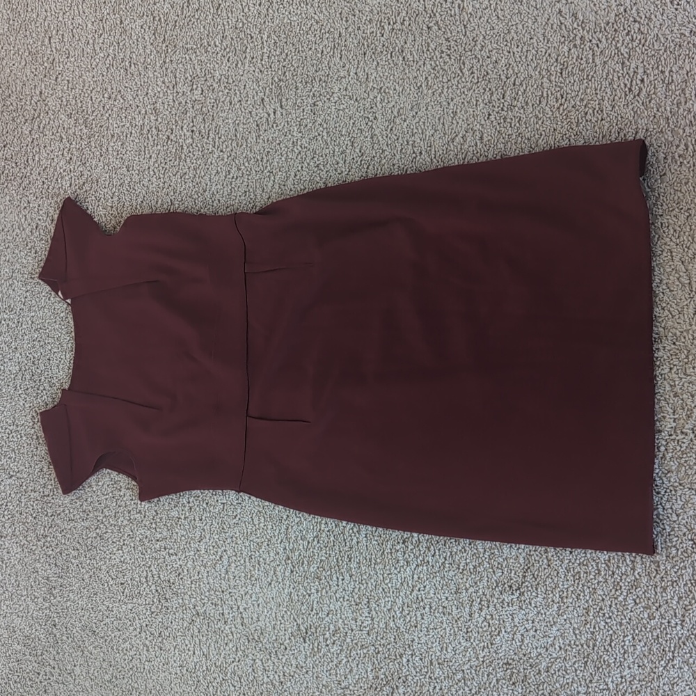 MARELLA Burgundy Midi Dress